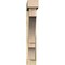 Ekena Millwork Balboa Block Rough Sawn Bracket w/ Offset Brace, Douglas Fir, 6"W x 34"D x 38"H BKT0604X34X38BOA05RDF - alternate 4